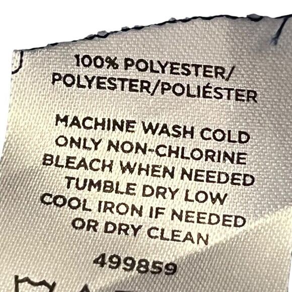 Ann Taylor Factory Womens Striped Long Sleeve V-Neck Career Blouse Top Shirt XL - Picture 15 of 16